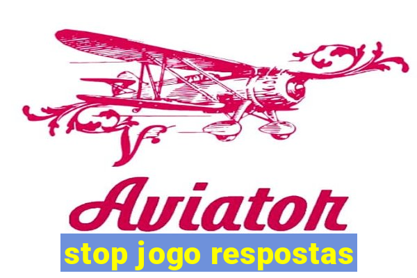 stop jogo respostas