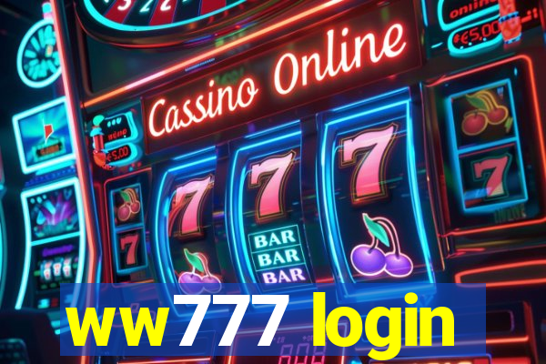 ww777 login