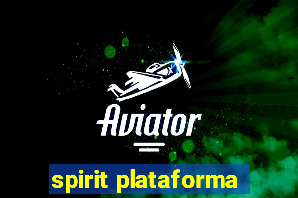 spirit plataforma