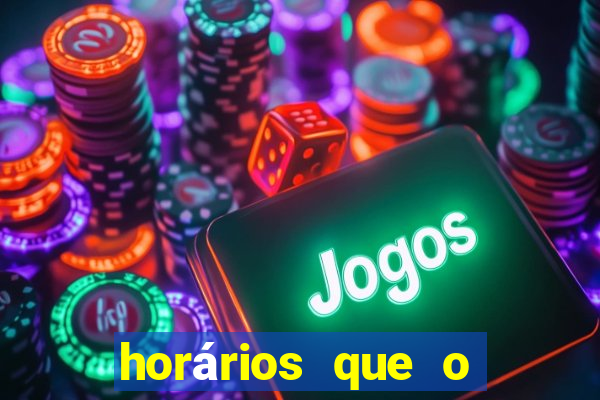 horários que o fortune dragon paga