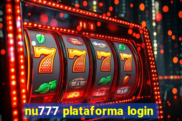 nu777 plataforma login