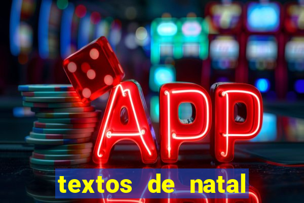 textos de natal para leitura