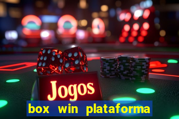 box win plataforma de jogos