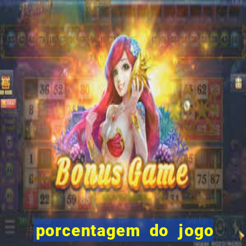 porcentagem do jogo fortune tiger