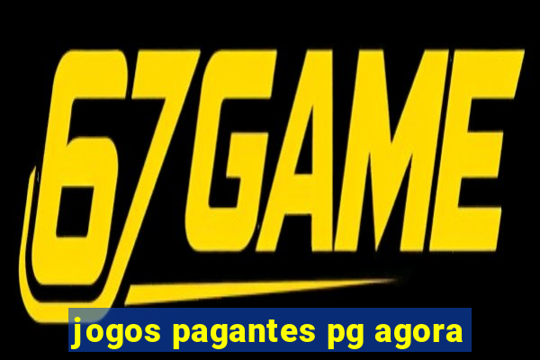 jogos pagantes pg agora