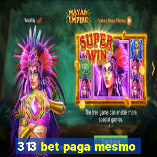 313 bet paga mesmo