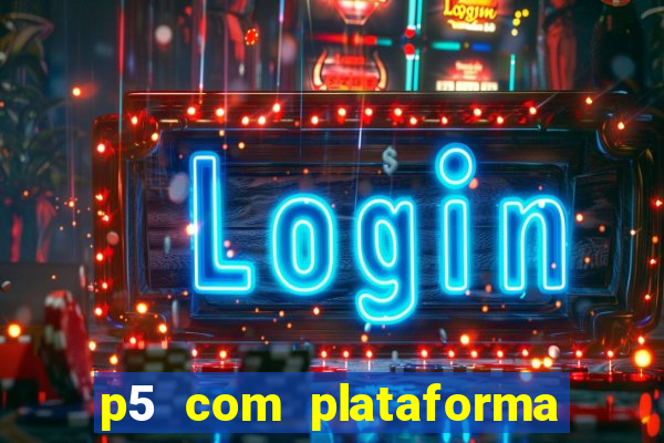 p5 com plataforma de jogos