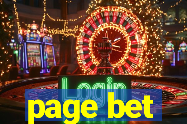 page bet