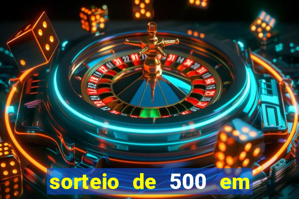 sorteio de 500 em cash toda segunda feira novibet como funciona