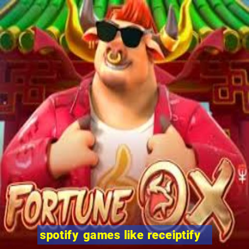 spotify games like receiptify