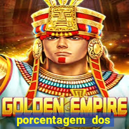 porcentagem dos joguinhos slots