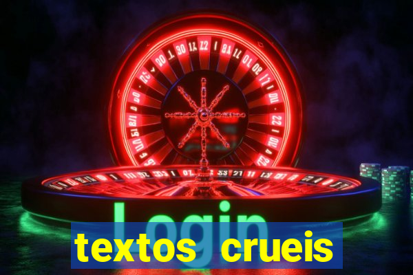 textos crueis demais pdf