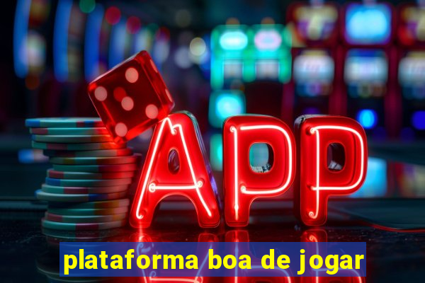 plataforma boa de jogar