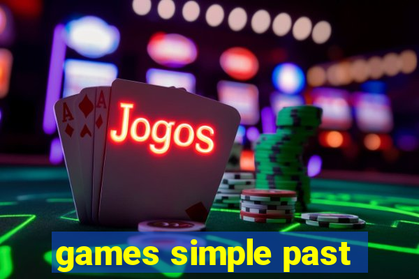 games simple past