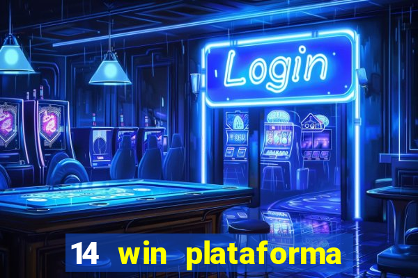 14 win plataforma de jogos