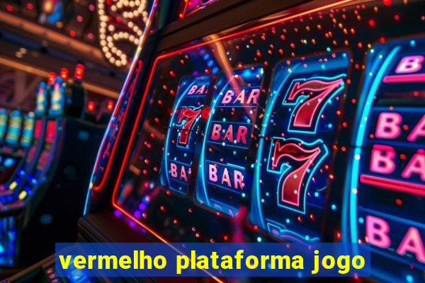 vermelho plataforma jogo