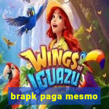 brapk paga mesmo