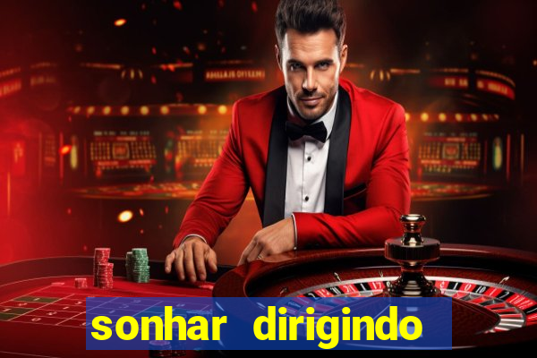 sonhar dirigindo carro jogo do bicho
