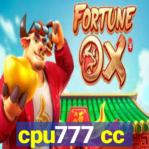 cpu777 cc