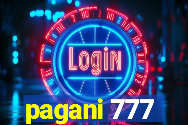 pagani 777