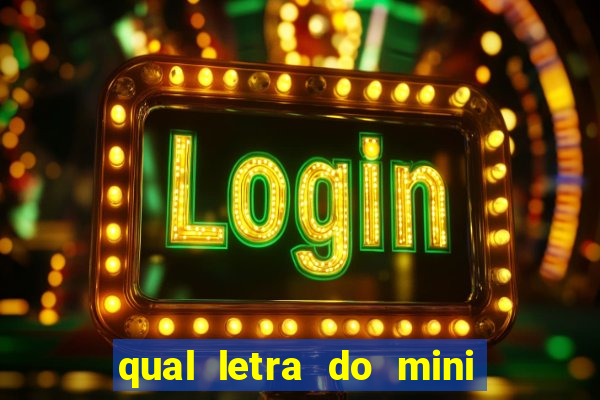 qual letra do mini dolar hoje