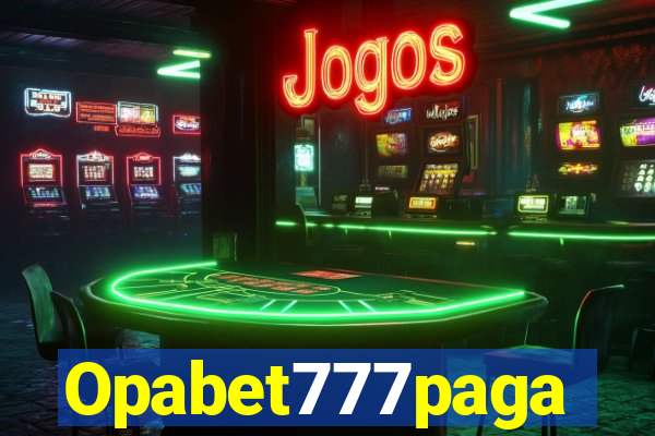 Opabet777paga