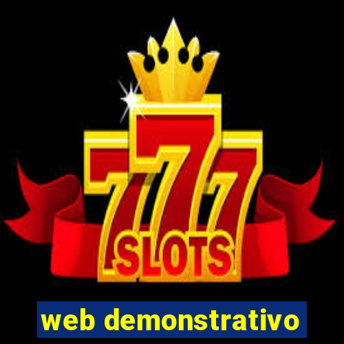 web demonstrativo