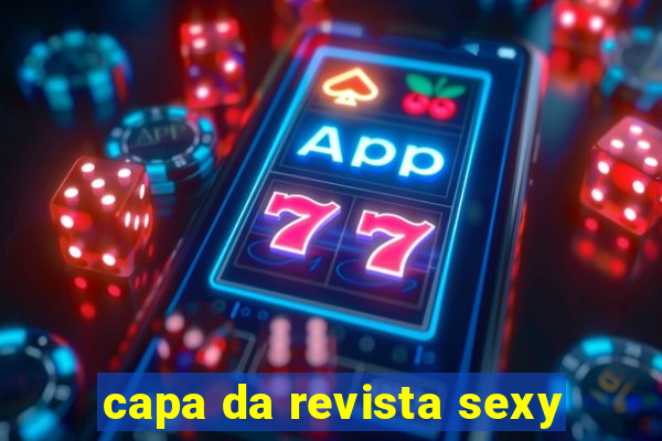 capa da revista sexy