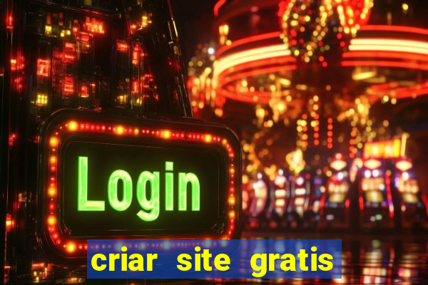 criar site gratis de jogos