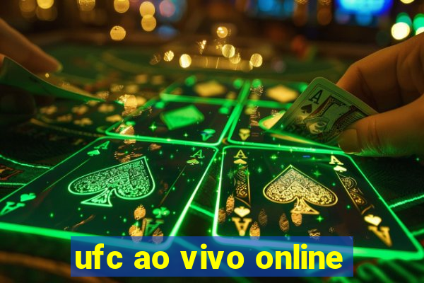 ufc ao vivo online