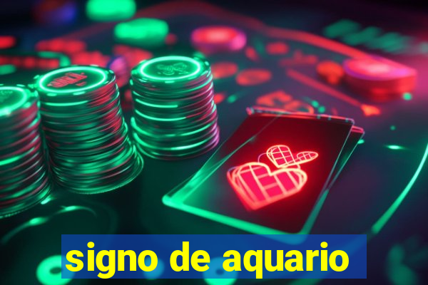 signo de aquario