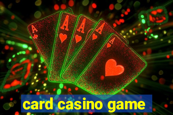 card casino game