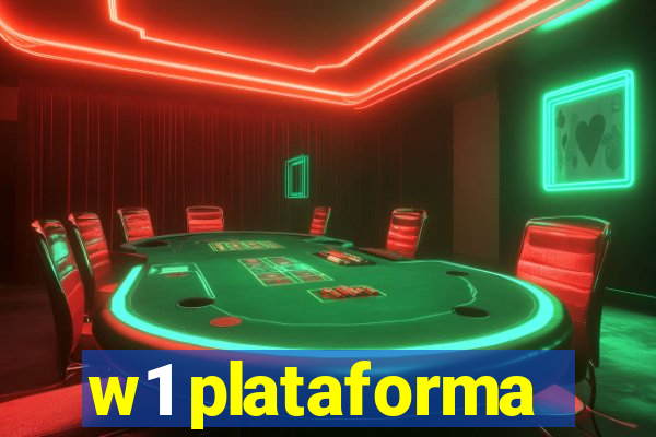 w1 plataforma