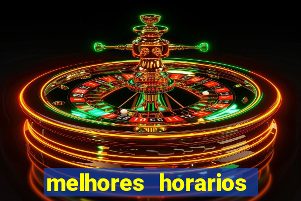 melhores horarios pagantes fortune tiger