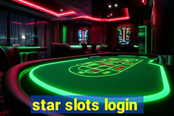 star slots login