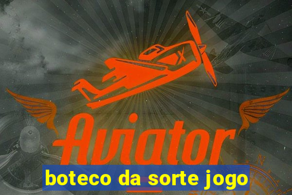 boteco da sorte jogo