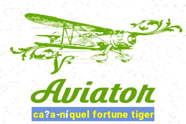 ca?a-níquel fortune tiger