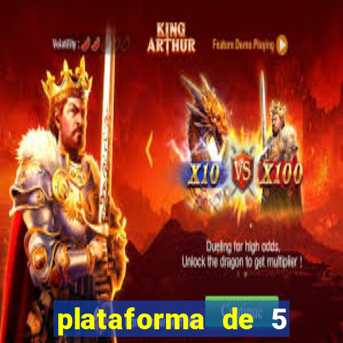 plataforma de 5 reais do tigre