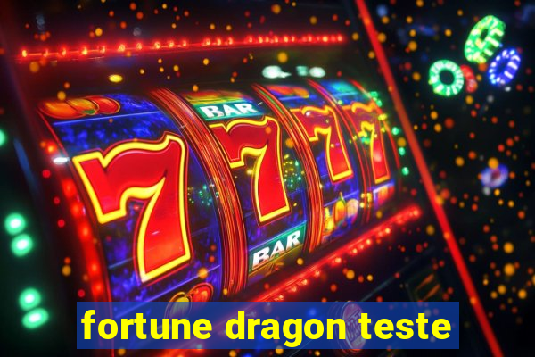 fortune dragon teste