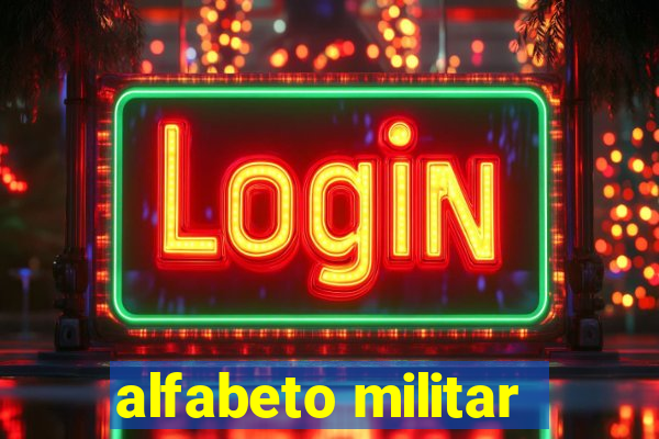 alfabeto militar