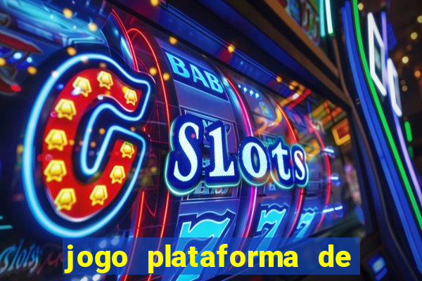 jogo plataforma de 3 reais