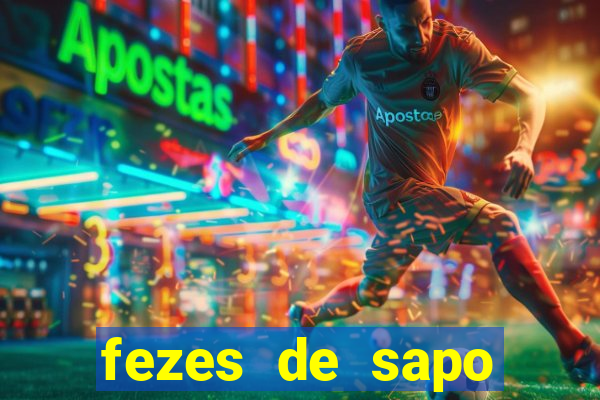 fezes de sapo transmite doença para humanos