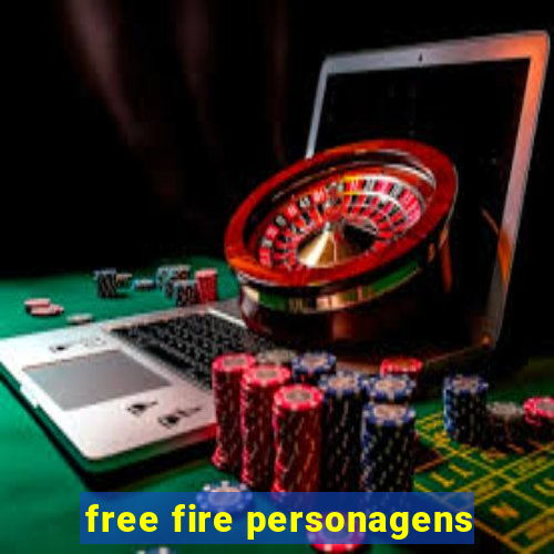free fire personagens
