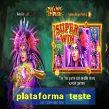 plataforma teste fortune tiger