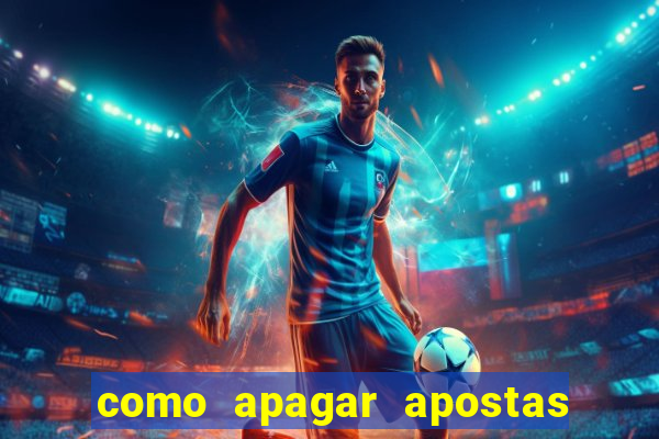 como apagar apostas no app da caixa