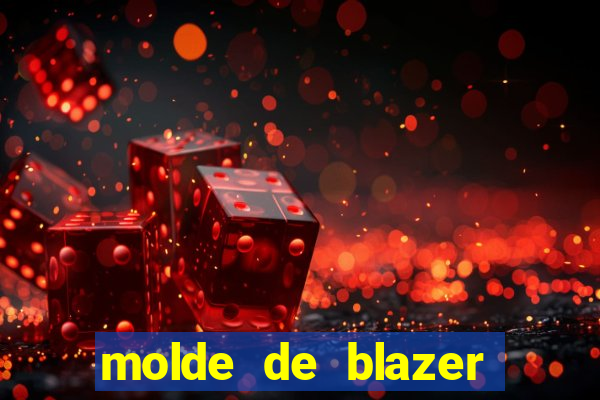 molde de blazer masculino para imprimir