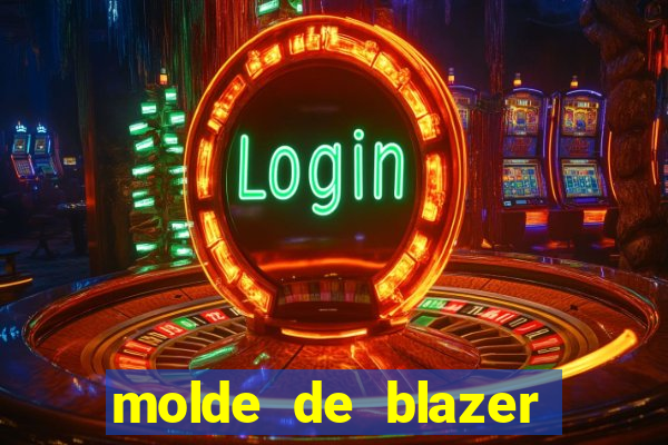 molde de blazer masculino para imprimir