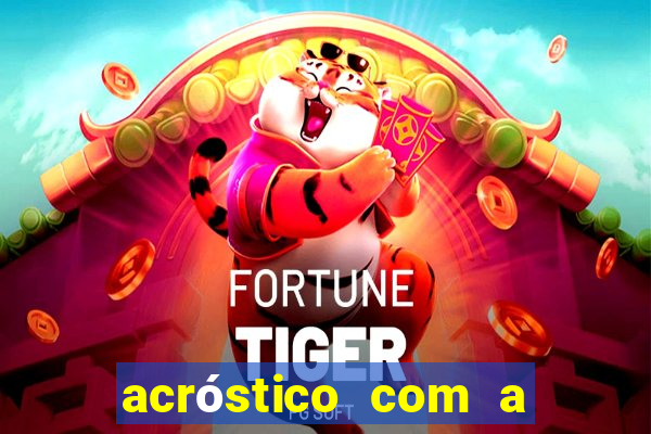 acróstico com a palavra futebol