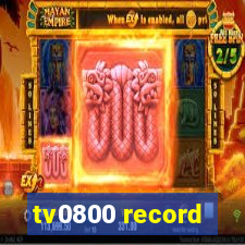 tv0800 record