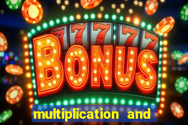 multiplication and division bingo